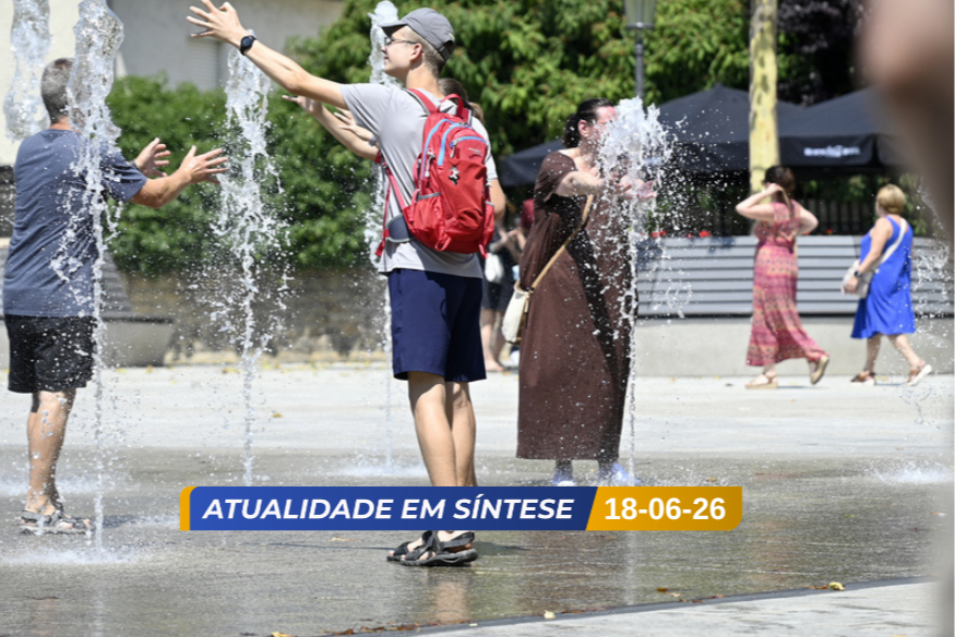 Calor coloca Luxemburgo sob aviso