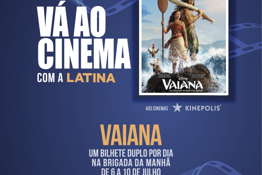 GANHE BILHETES - Vaiana
